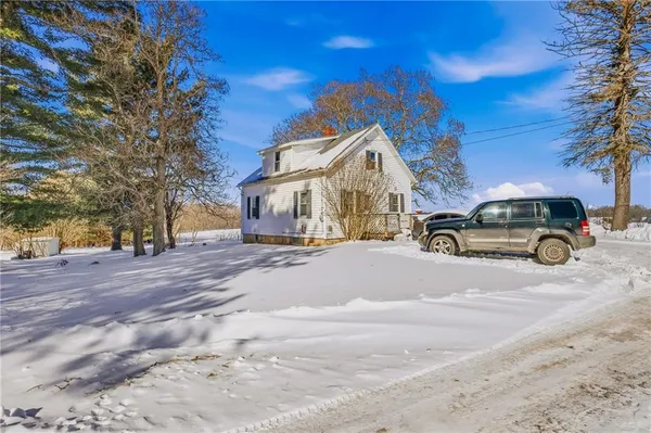a car parked on the side of the road