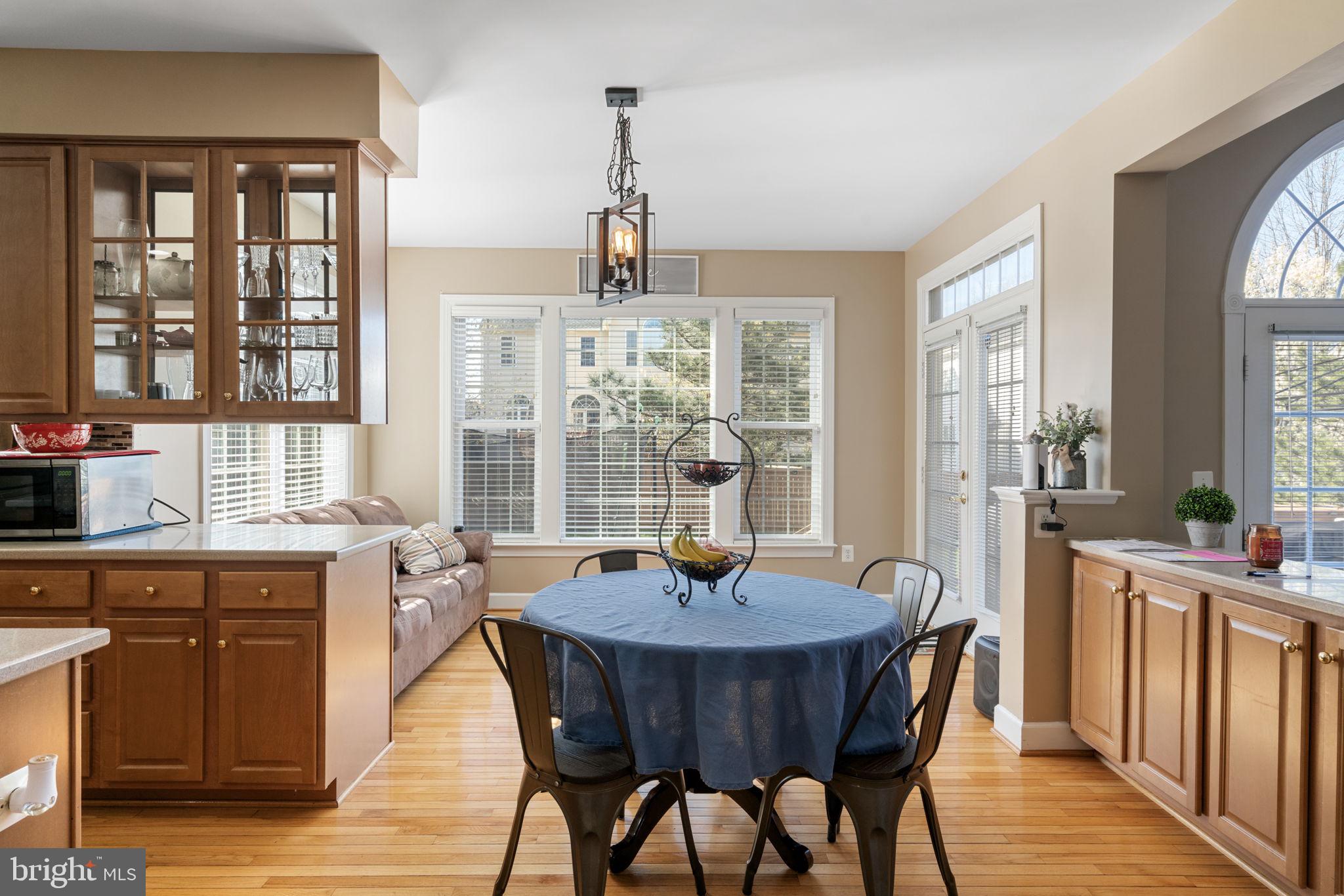 4016 Sapling Way Triangle, VA 22172 - Photo 17 of 56 a view of a dining room with furniture window and outside view