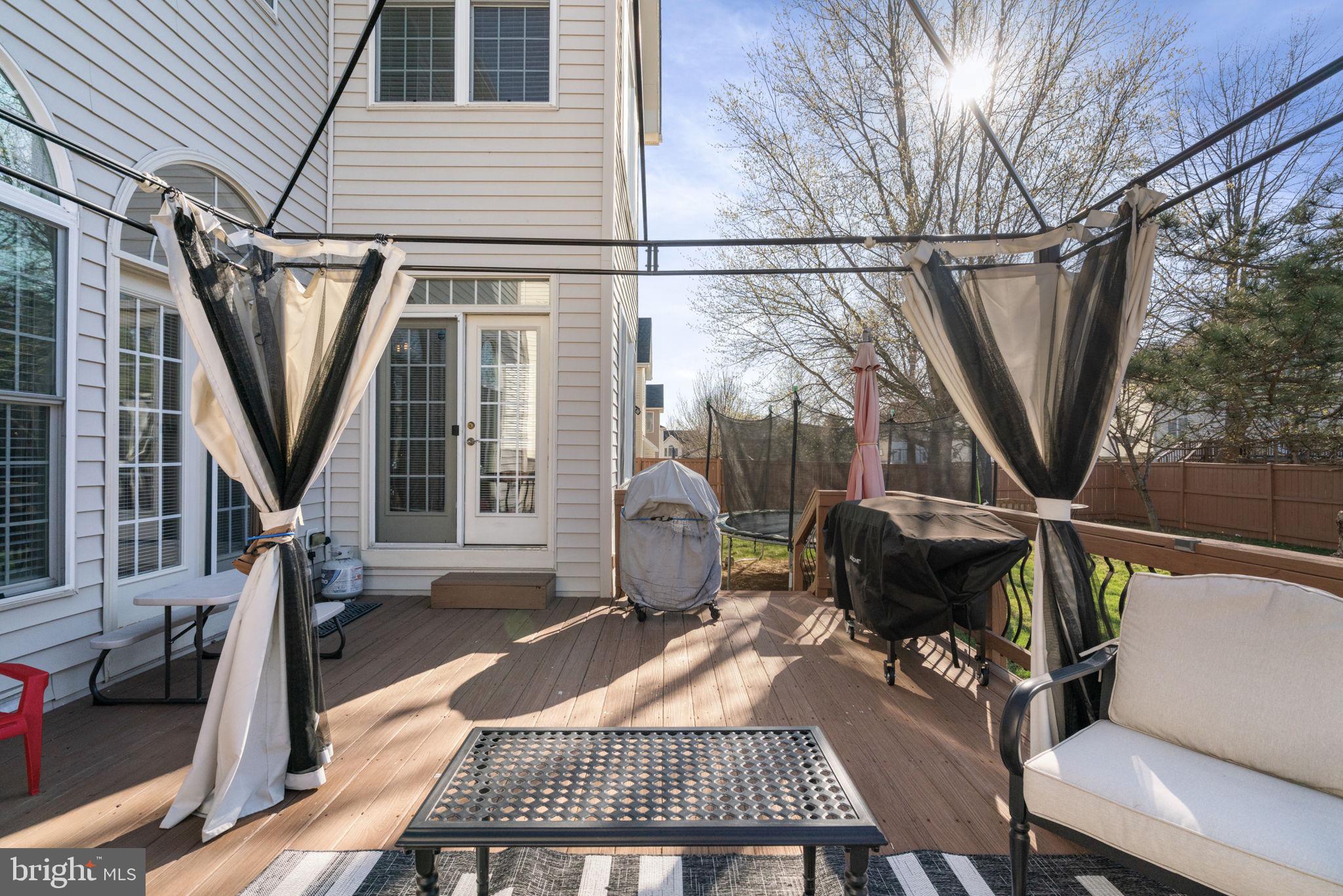4016 Sapling Way Triangle, VA 22172 - Photo 42 of 56 a view of balcony with couch
