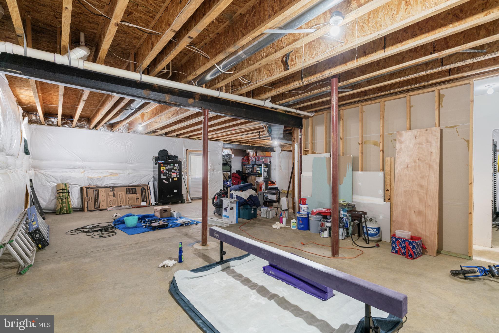 4016 Sapling Way Triangle, VA 22172 - Photo 45 of 56 a view of a room with gym equipment