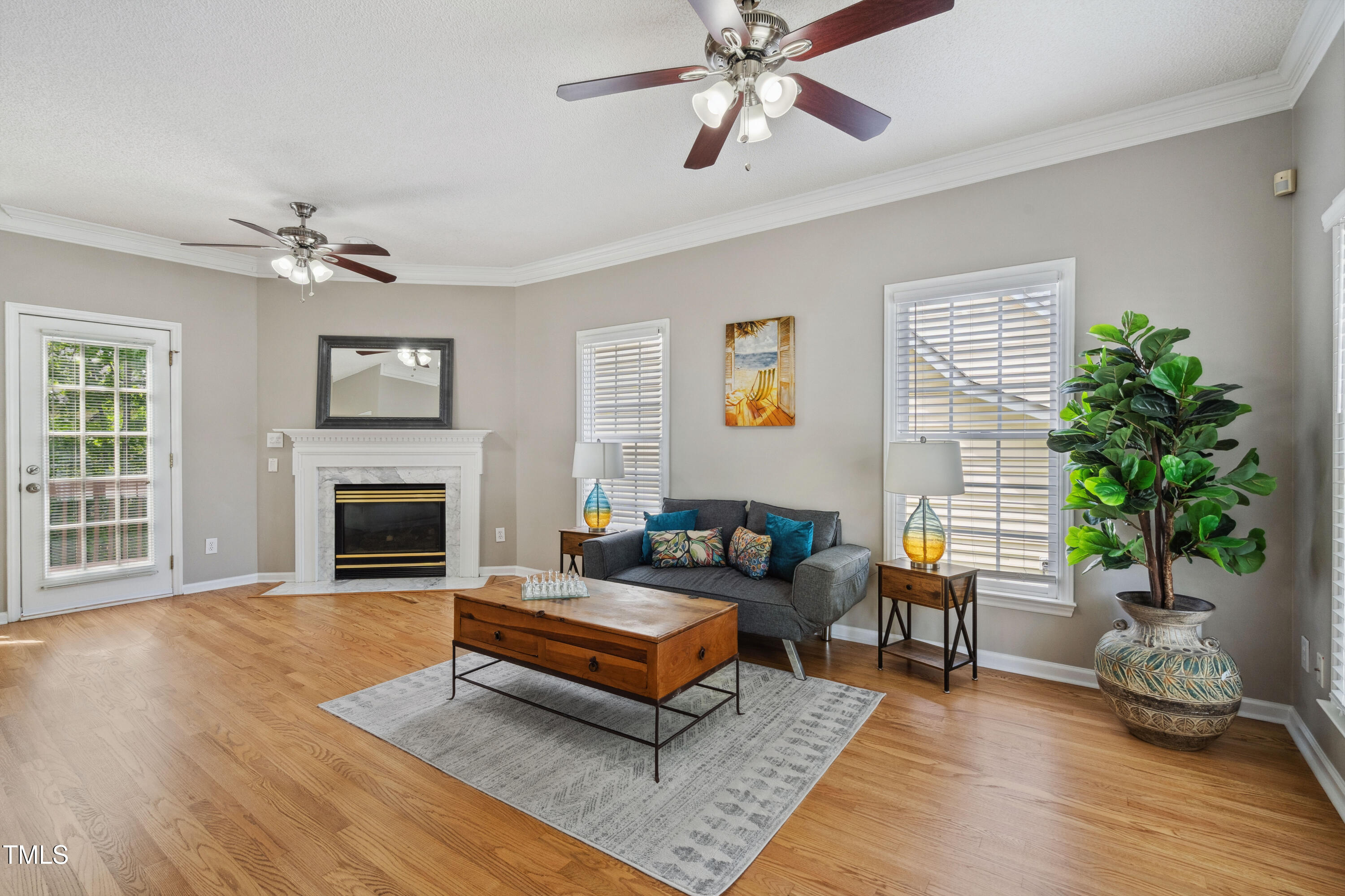 7019 Bellard Court Raleigh, NC 27617 - Photo 13 of 31 Living Room