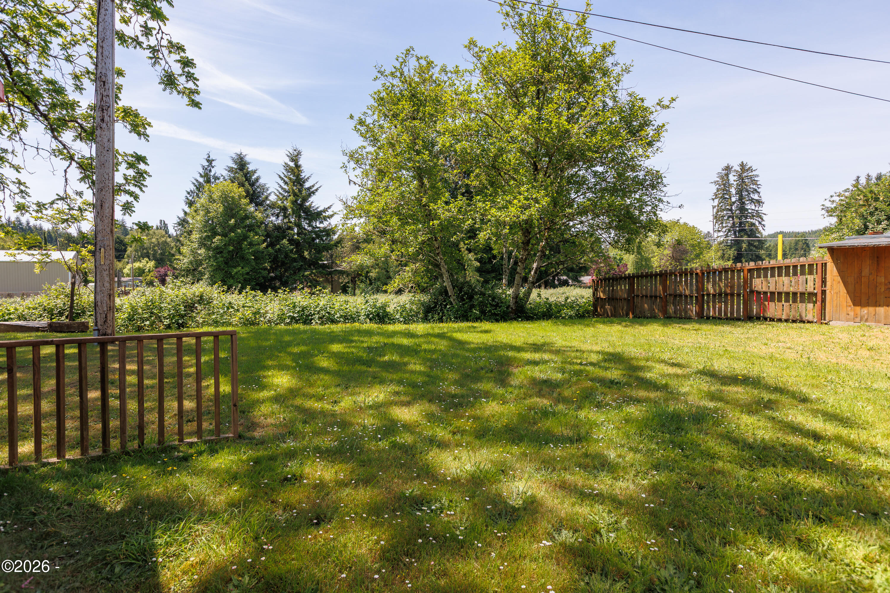 724 Southwest Ferry Avenue Siletz, OR 97380 - Photo 17 of 23 Back of the home
