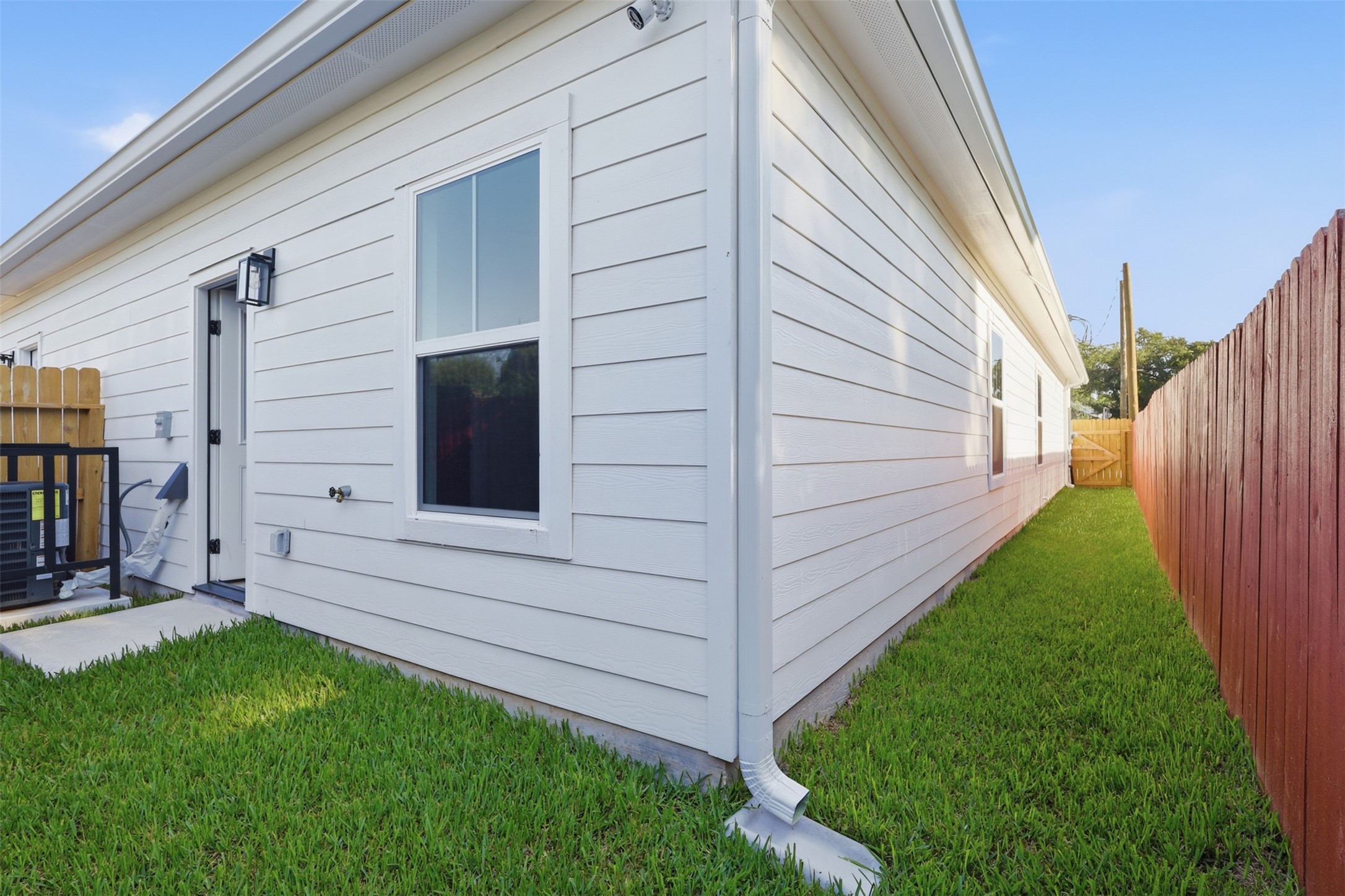 4606 Mallow Street, Unit A Houston, TX 77051 - Photo 20 of 21 a view of backyard with a garden and stairs