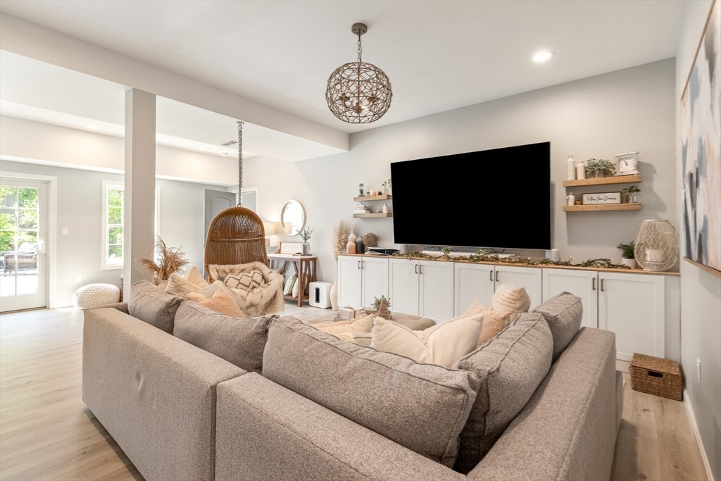2 Leitner Way Middleton, MA 01949 - Photo 18 of 42 a living room with furniture and a flat screen tv