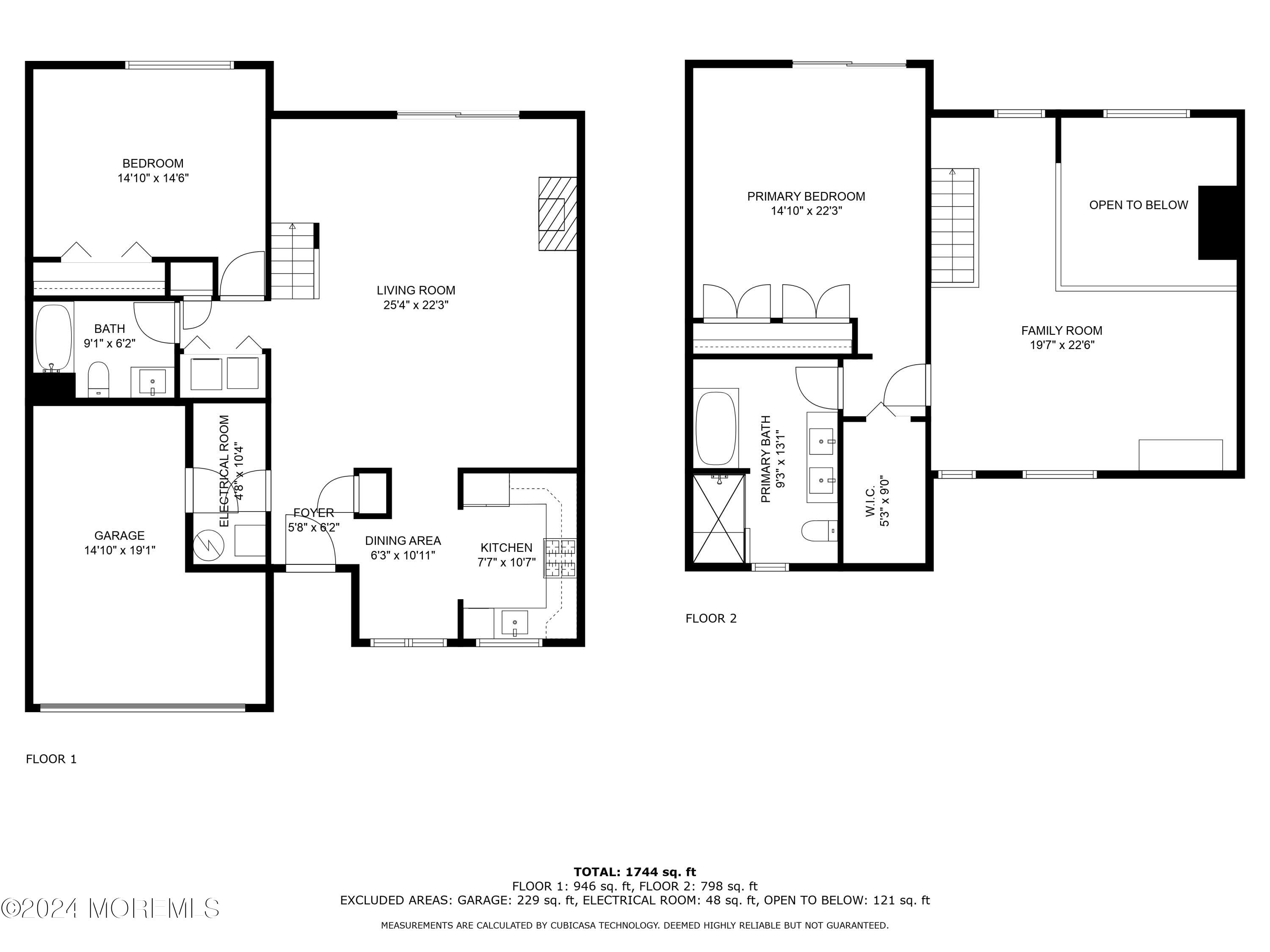 2 Sea Point Drive Point Pleasant, NJ 08742 - Photo 31 of 37 a picture of a floor plan
