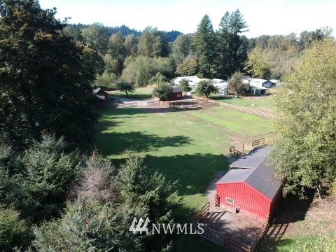 20260 Maxwell Road Southeast Maple Valley, WA 98038 - Photo 24 of 38 an aerial view of a house with a yard