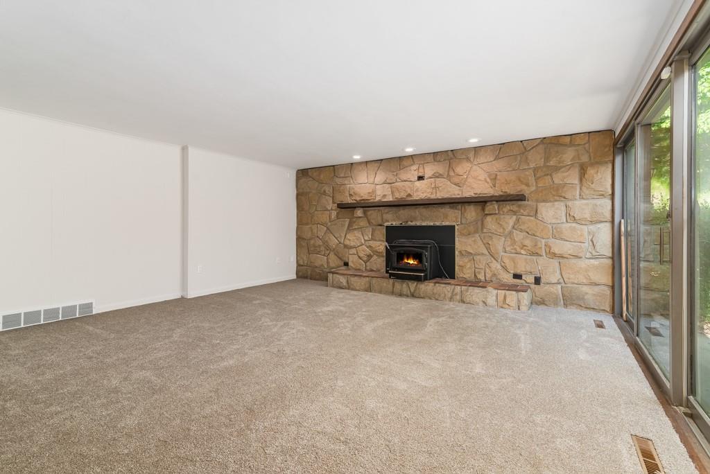 230 Dodds Road Butler, PA 16002 - Photo 26 of 32 an empty room with fireplace