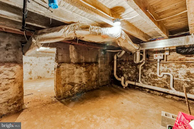 a view of a small space