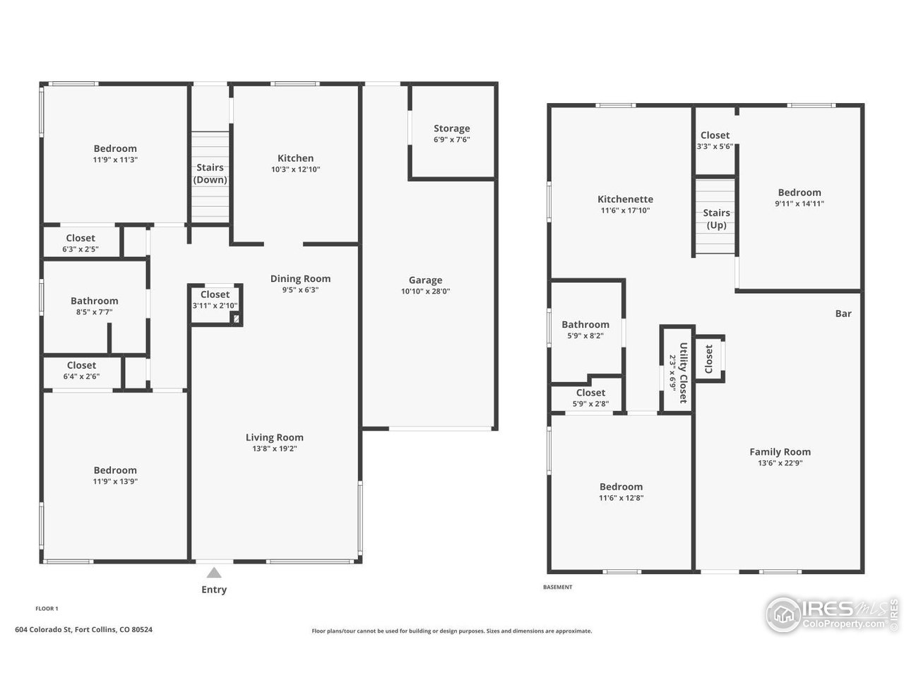 604 Colorado Street Fort Collins, CO 80524 - Photo 31 of 32 a picture of a wall with white and white walls