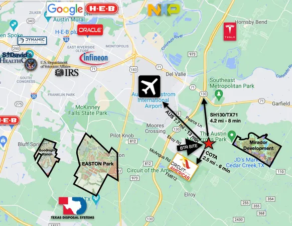 $9,675,000 | Tbd Circuit Of The Americas Boulevard, Del Valle, TX 78617