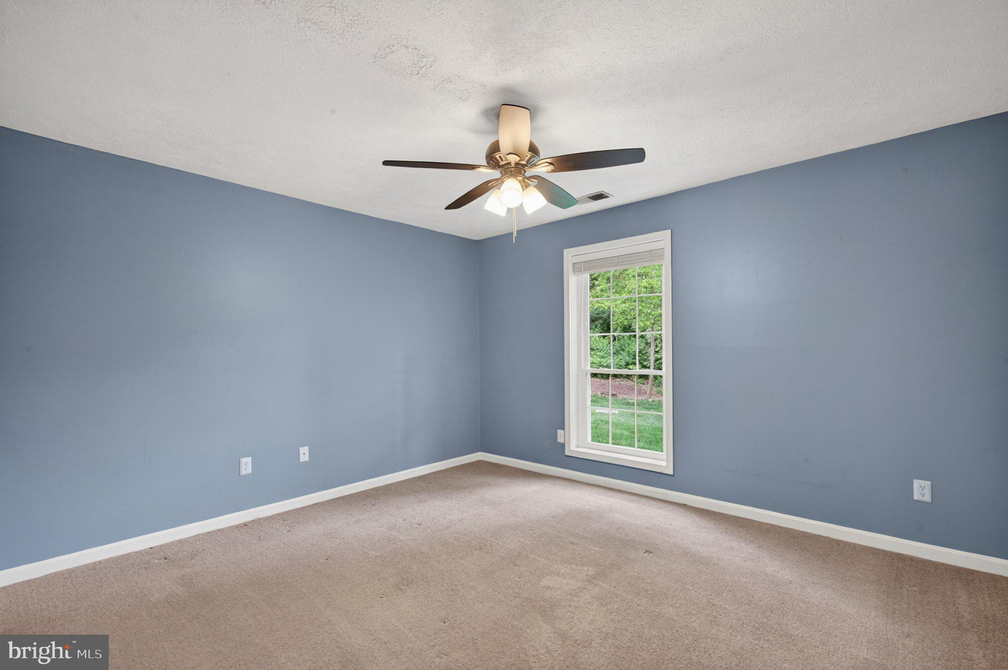 10146 Oakton Terrace Road, Unit 10146 Oakton, VA 22124 - Photo 16 of 25 Spacious room with serene blue walls.