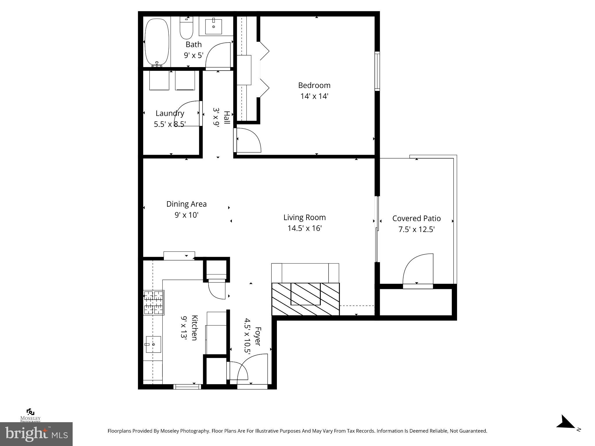 10146 Oakton Terrace Road, Unit 10146 Oakton, VA 22124 - Photo 25 of 25 Spacious layout with covered patio.