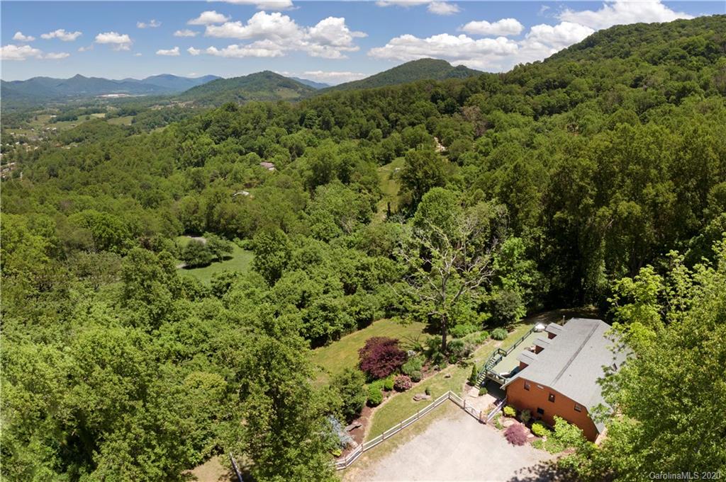211 Lagrange Road, Unit TRACK 2 Waynesville, NC 28786 - Photo 48 of 48 an aerial view of a houses with a yard