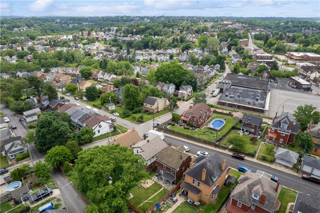 53 Calhoun Avenue Pittsburgh, PA 15210 - Photo 29 of 30 an aerial view of a city with lots of residential buildings