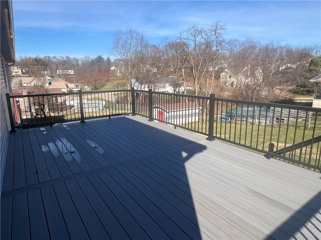 141 Illinois Drive Lower Burrell, PA 15068 - Photo 11 of 23 24x12 trex deck with stairs.