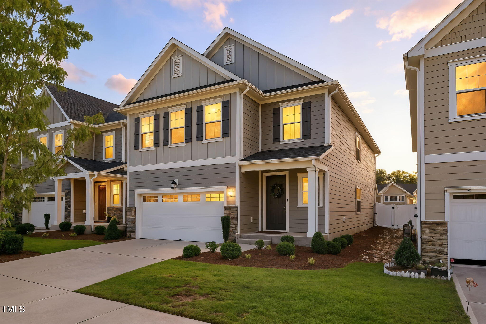 4909 Enlightenment Road Raleigh, NC 27616 - Photo 1 of 49 4909 Enlightenment Road-4_twilight_f6f42