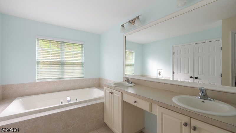 18 Truman Avenue Princeton, NJ 08540 - Photo 20 of 29 a bathroom with a tub a sink and mirror