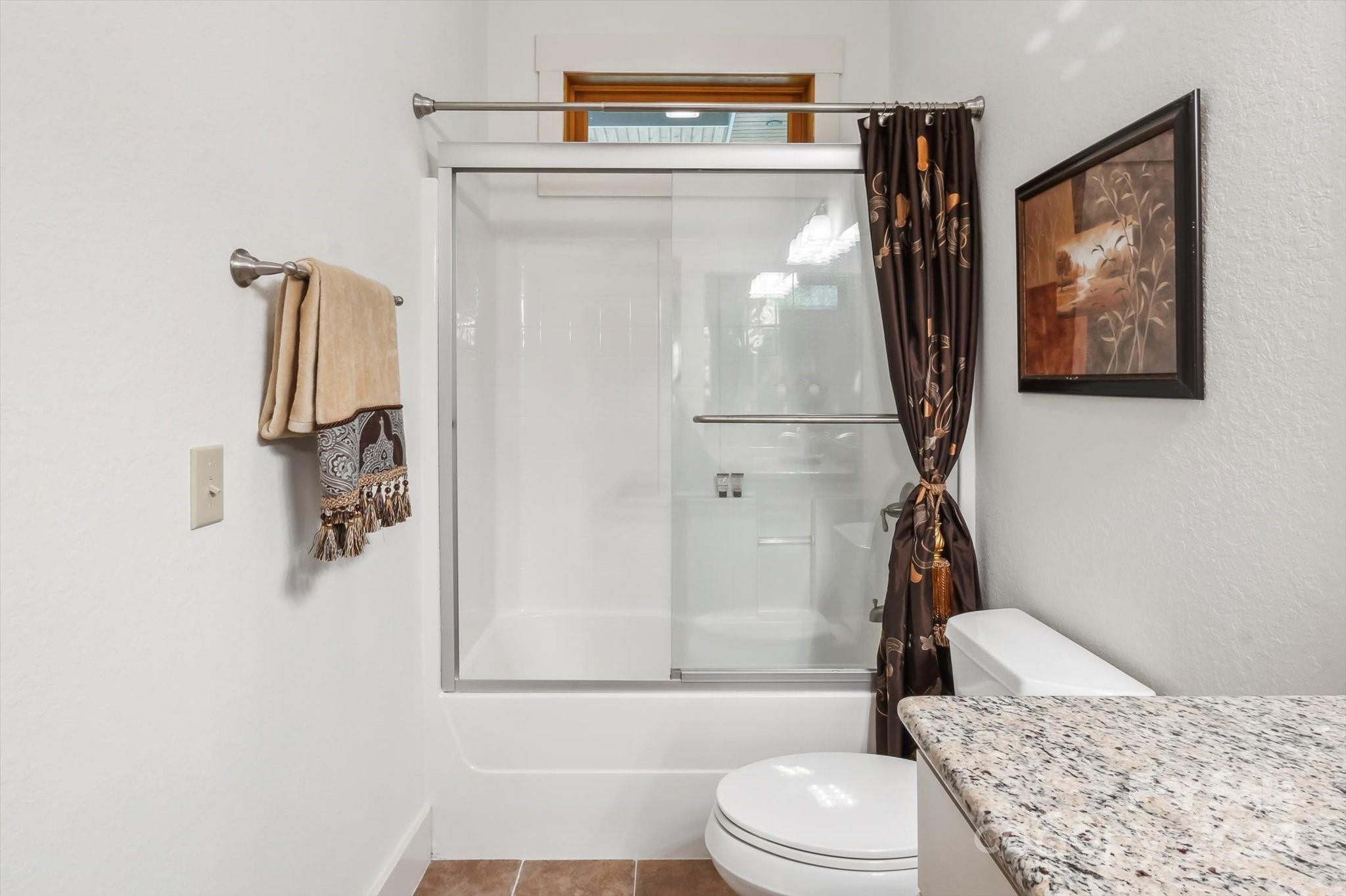 39 Elms Rest Cullowhee, NC 28723 - Photo 23 of 45 a bathroom with a toilet and a shower