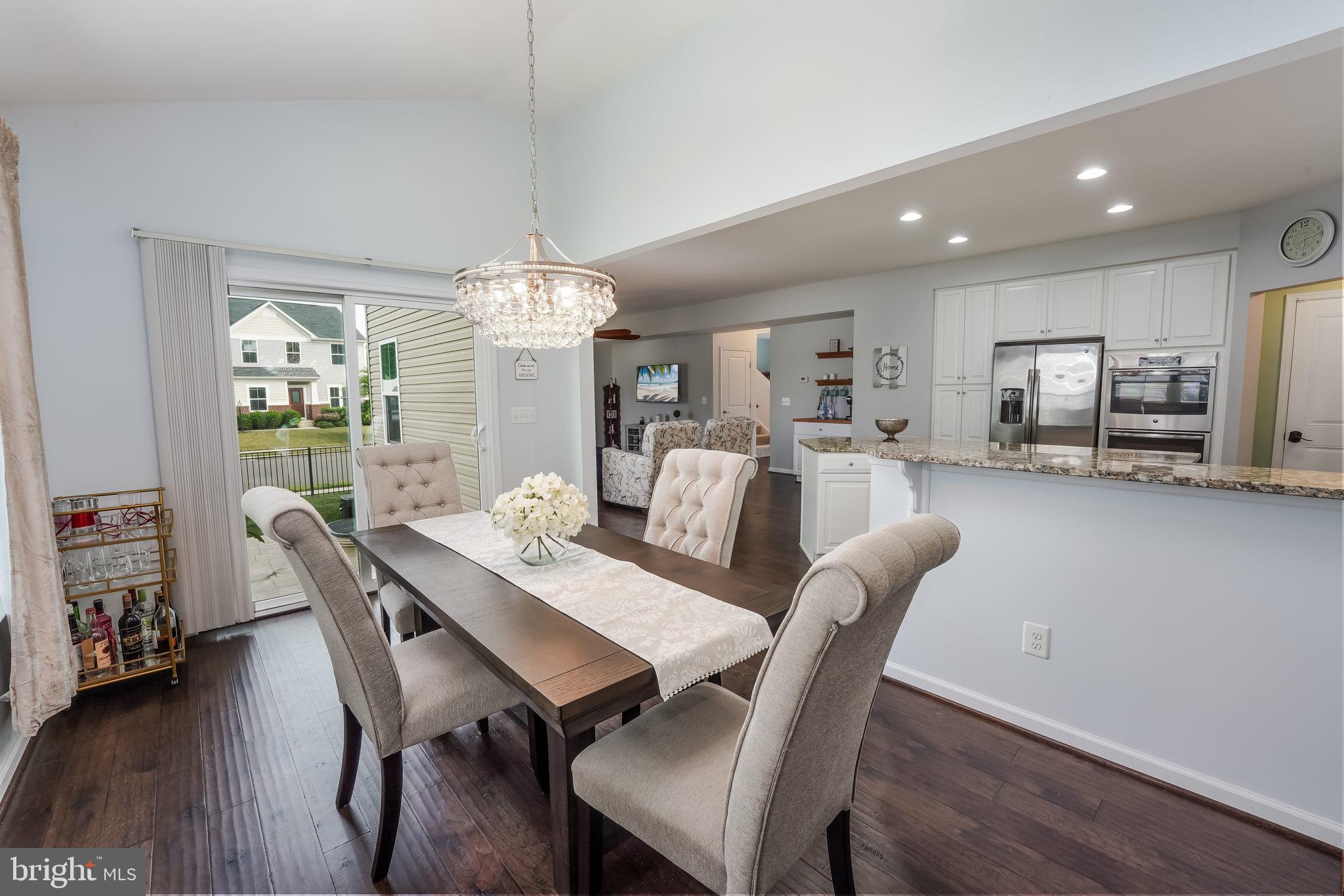 1194 Brittle Ridge Road Warrenton, VA 20187 - Photo 20 of 44 Breakfast Room Opens to Fenced Backyard & Kitchen
