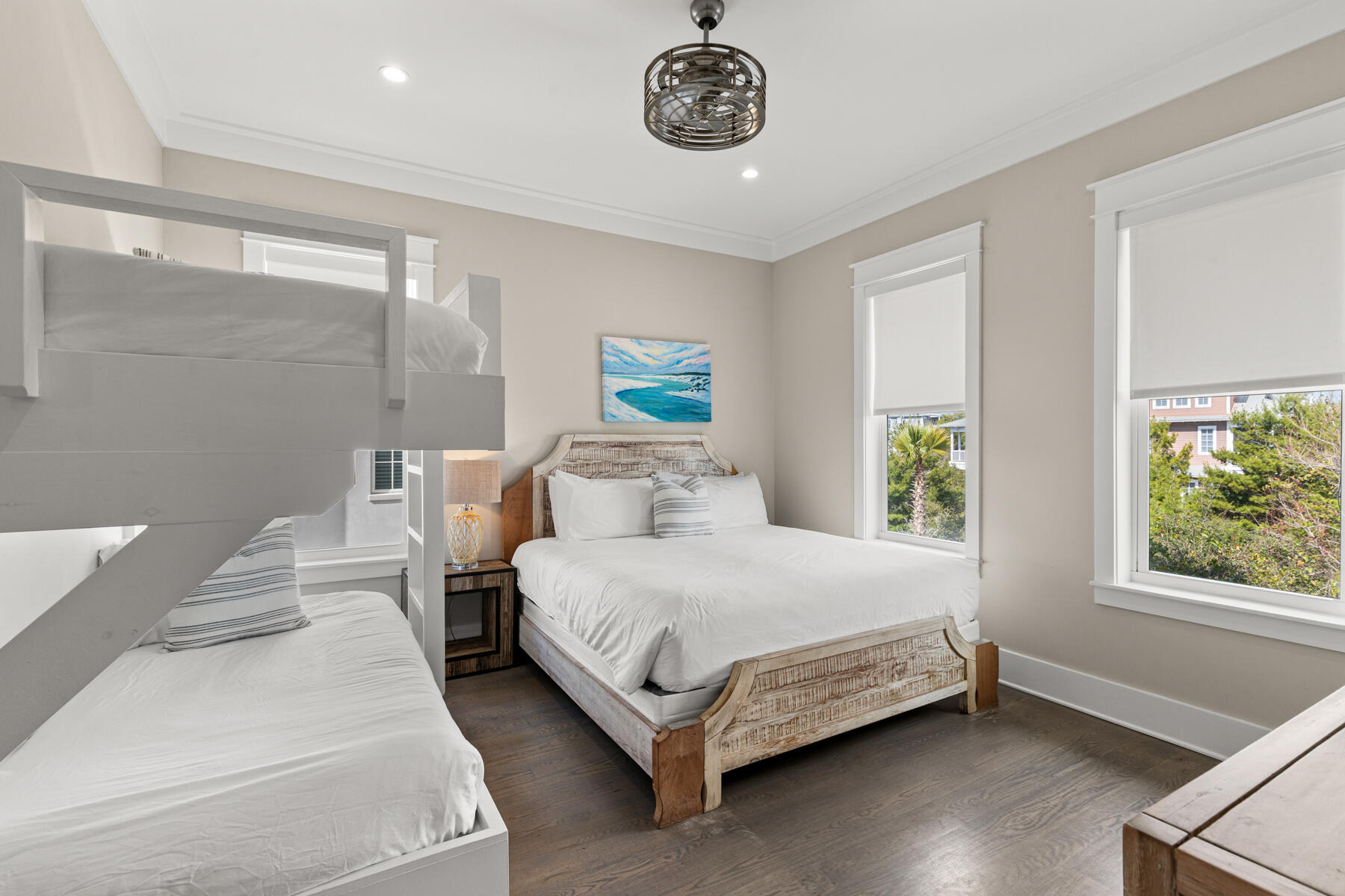 8947 East County Highway 30A Inlet Beach, FL 32461 - Photo 27 of 55 a bedroom with a bed and window