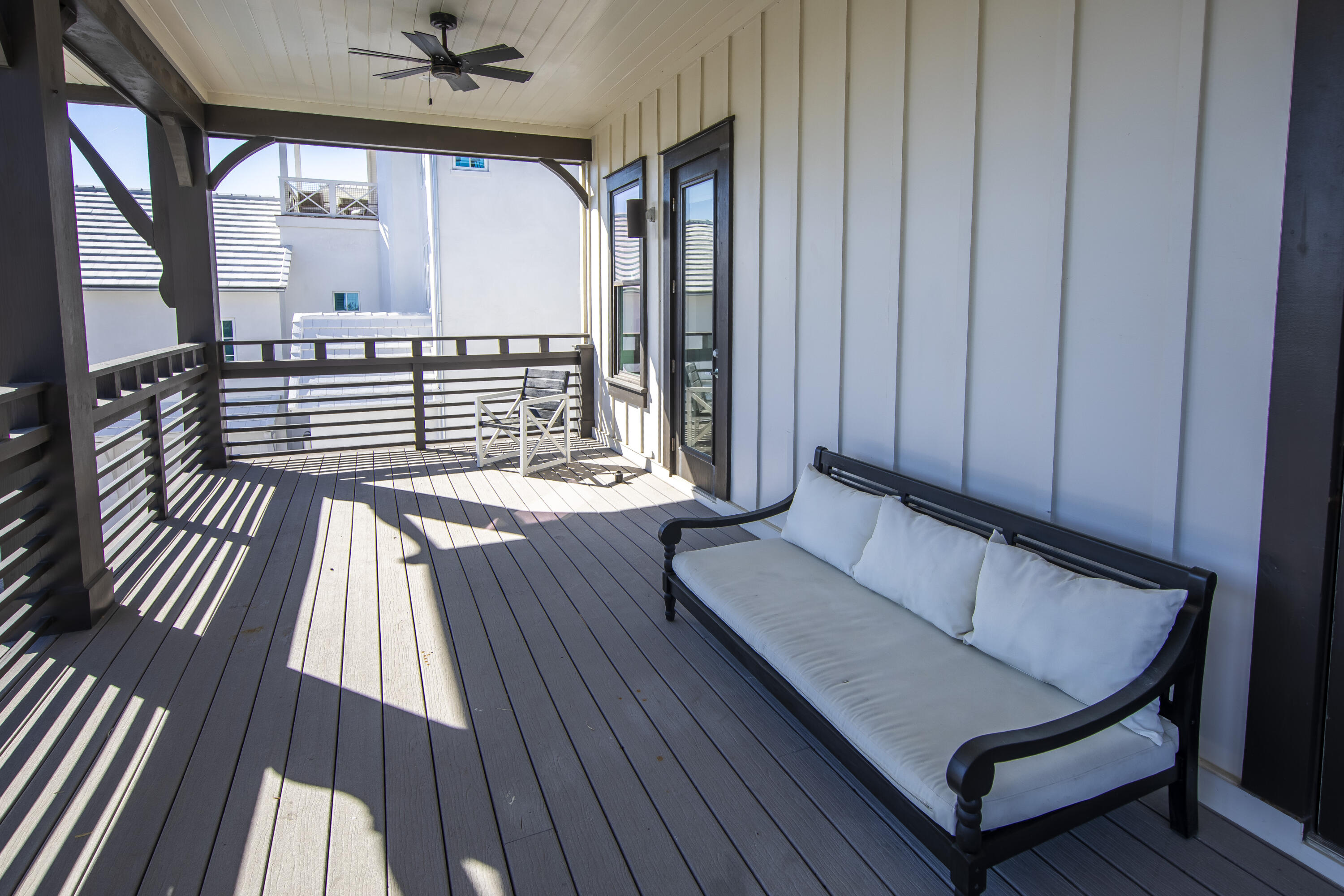8947 East County Highway 30A Inlet Beach, FL 32461 - Photo 46 of 69 workspace with wooden floor and windows
