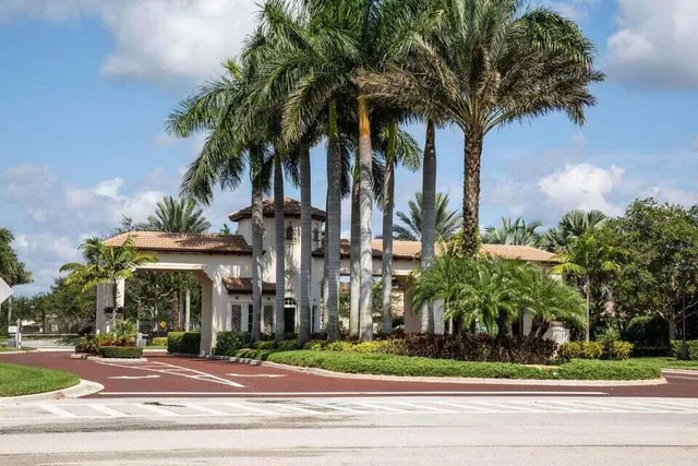 a view of a volley ball court