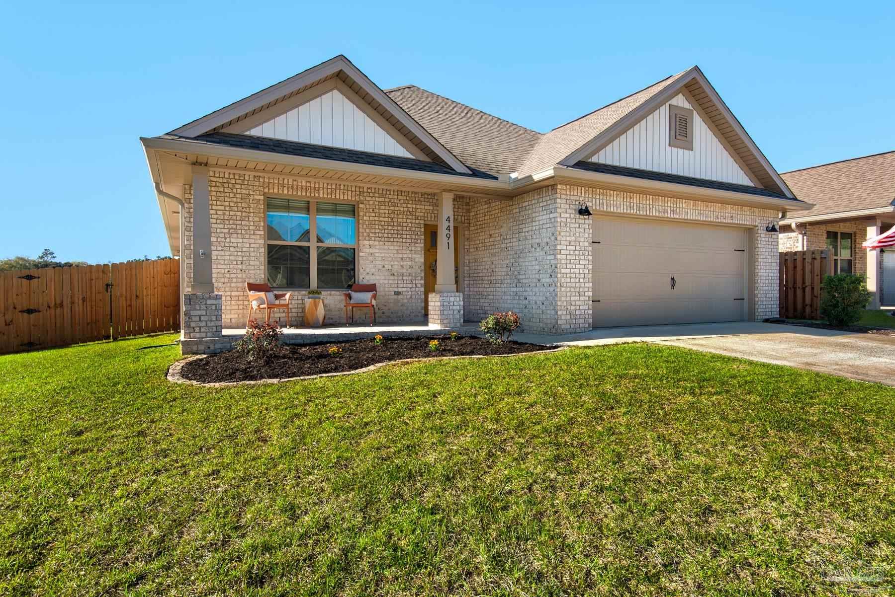 Welcome Home to 4491 Jude Way in Katie Ridge/Pace!