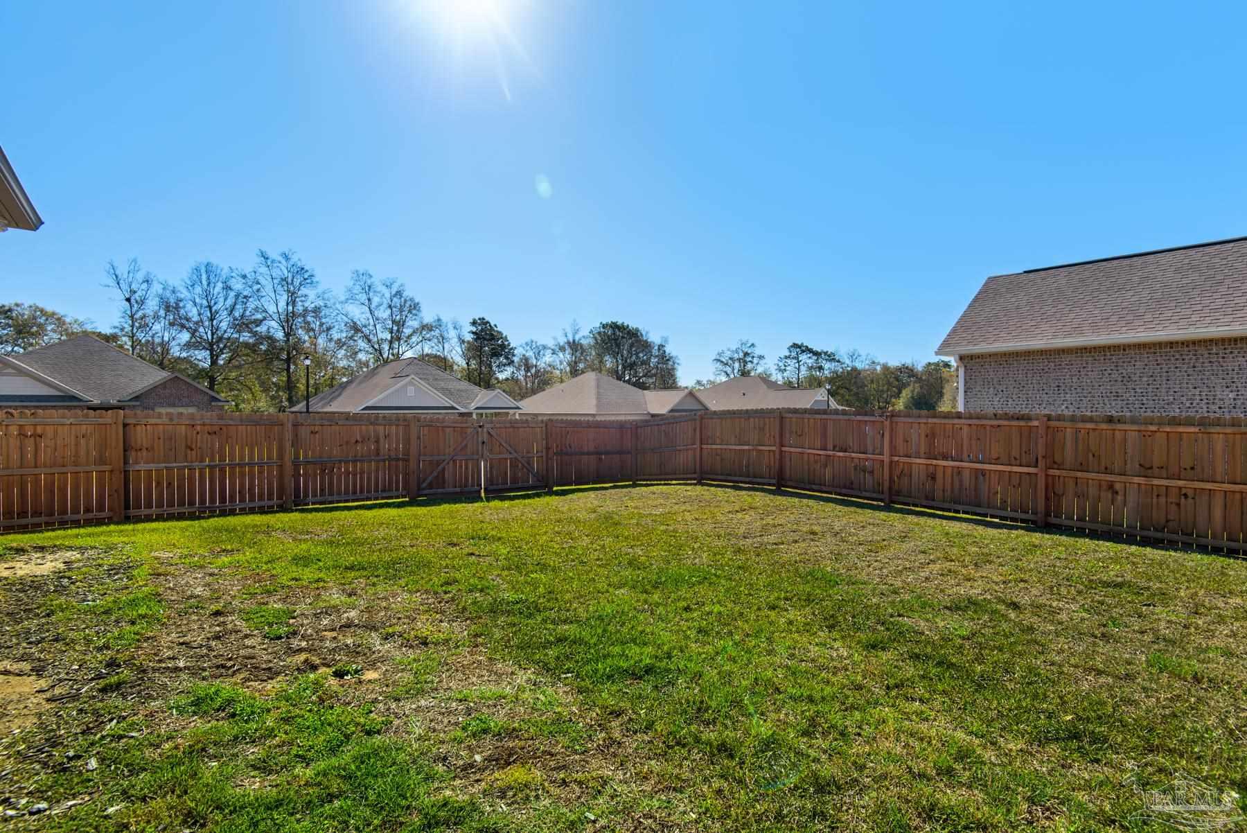 4491 Jude Way Pace, FL 32571 - Photo 43 of 49 Double Gate for Easy Back Yard Access.
