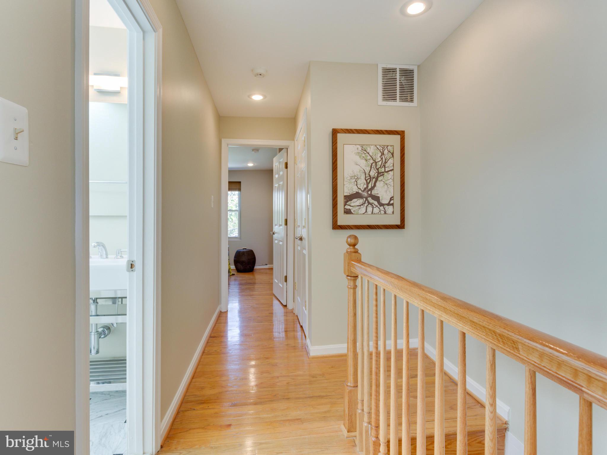 1618 F Street Northeast Washington, DC 20002 - Photo 14 of 30 Upper Level Hallway