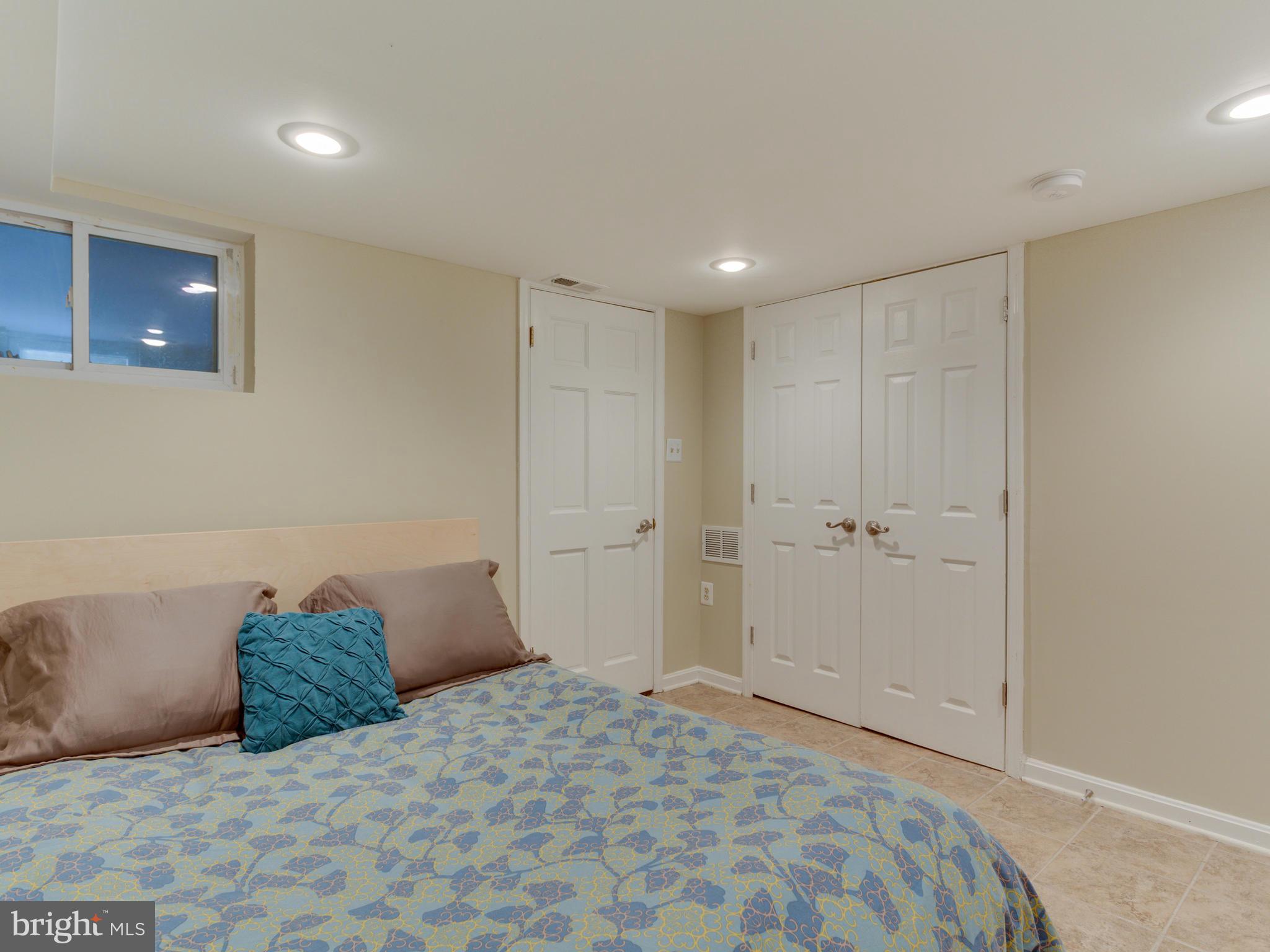 1618 F Street Northeast Washington, DC 20002 - Photo 22 of 30 Lower Level Bedroom