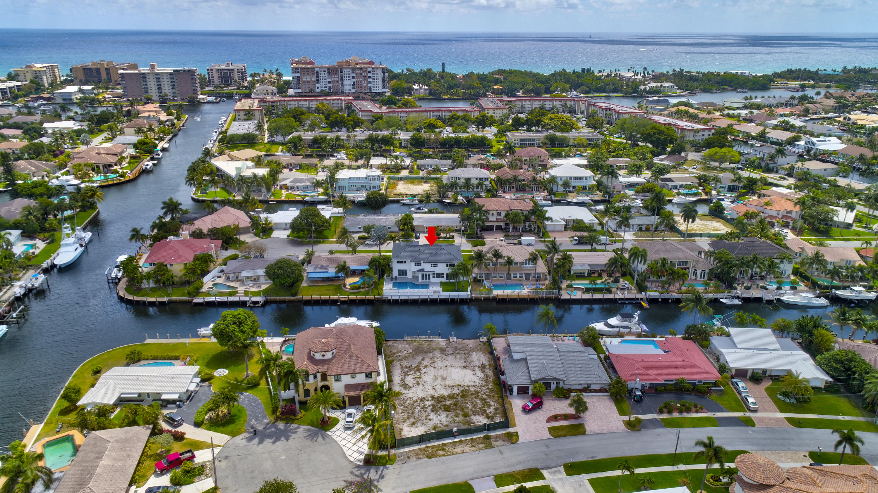 4921 Northeast 28th Avenue Lighthouse Point, FL 33064 - Photo 8 of 106 AERIAL 4