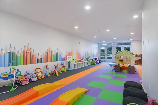 a view of a hallway with entryway