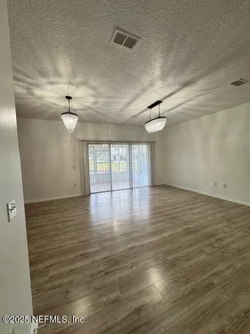 wooden floor in an empty room