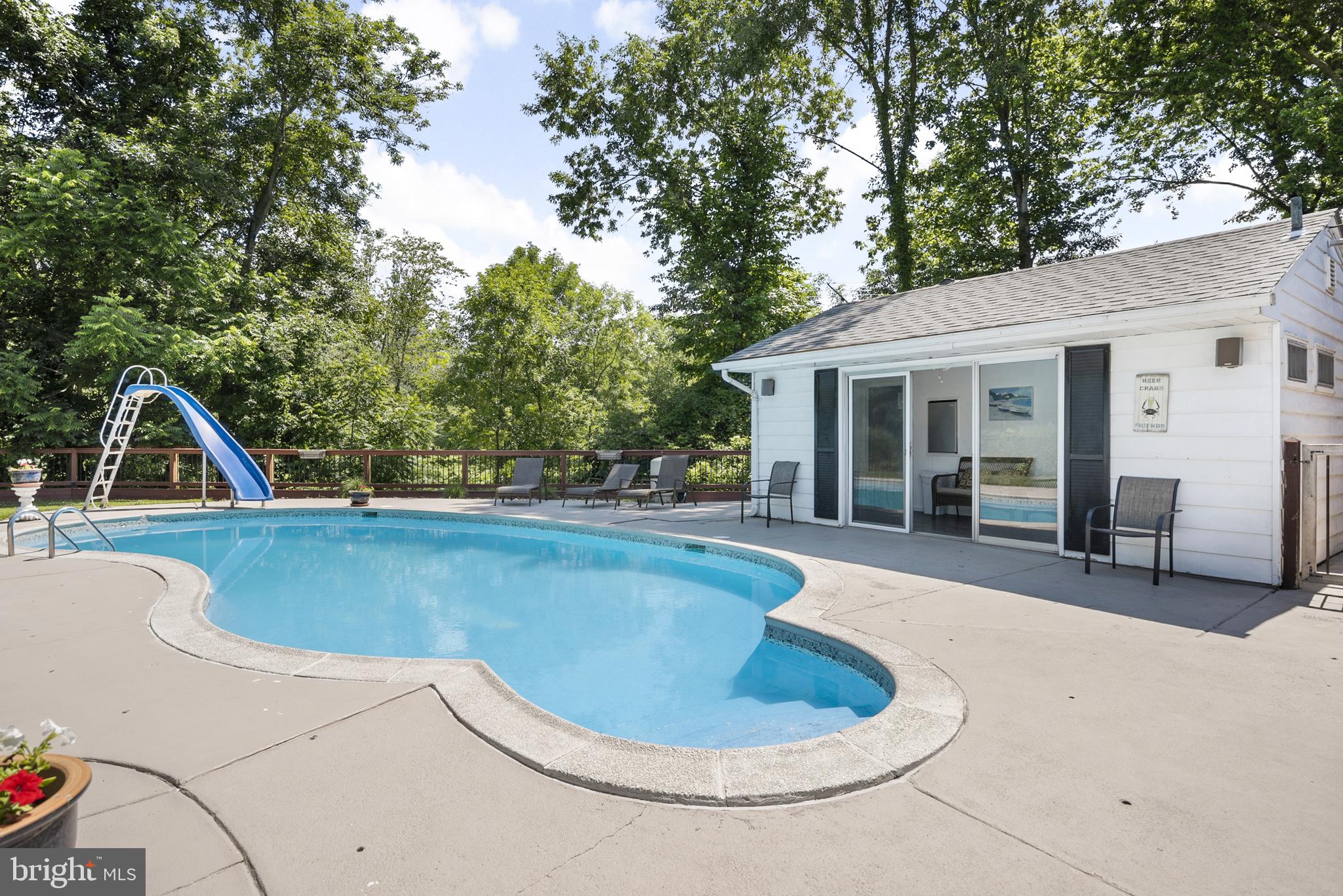 601 Ricketts Mill Road Elkton, MD 21921 - Photo 22 of 23 POOL SHED FOR CHANGING INCLUDES HALF BATH