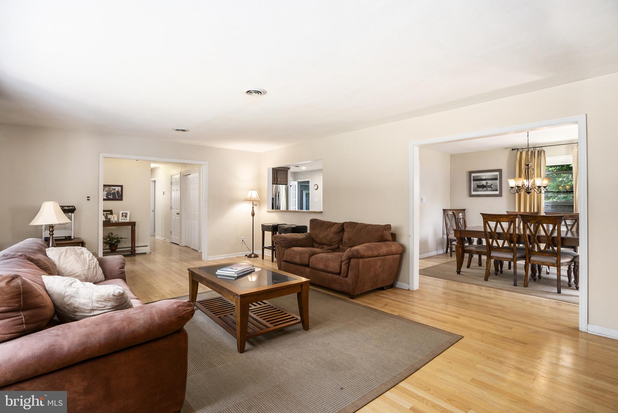 601 Ricketts Mill Road Elkton, MD 21921 - Photo 4 of 23 LIVING ROOM TO DINING, NICE AND OPEN