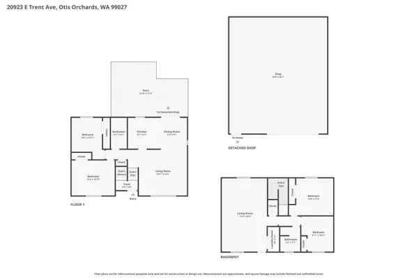 $465,000 | 20923 East Trent Avenue, Otis Orchards, WA 99027