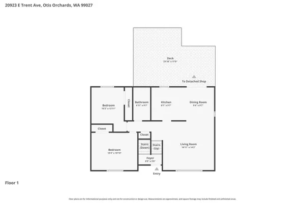 $465,000 | 20923 East Trent Avenue, Otis Orchards, WA 99027