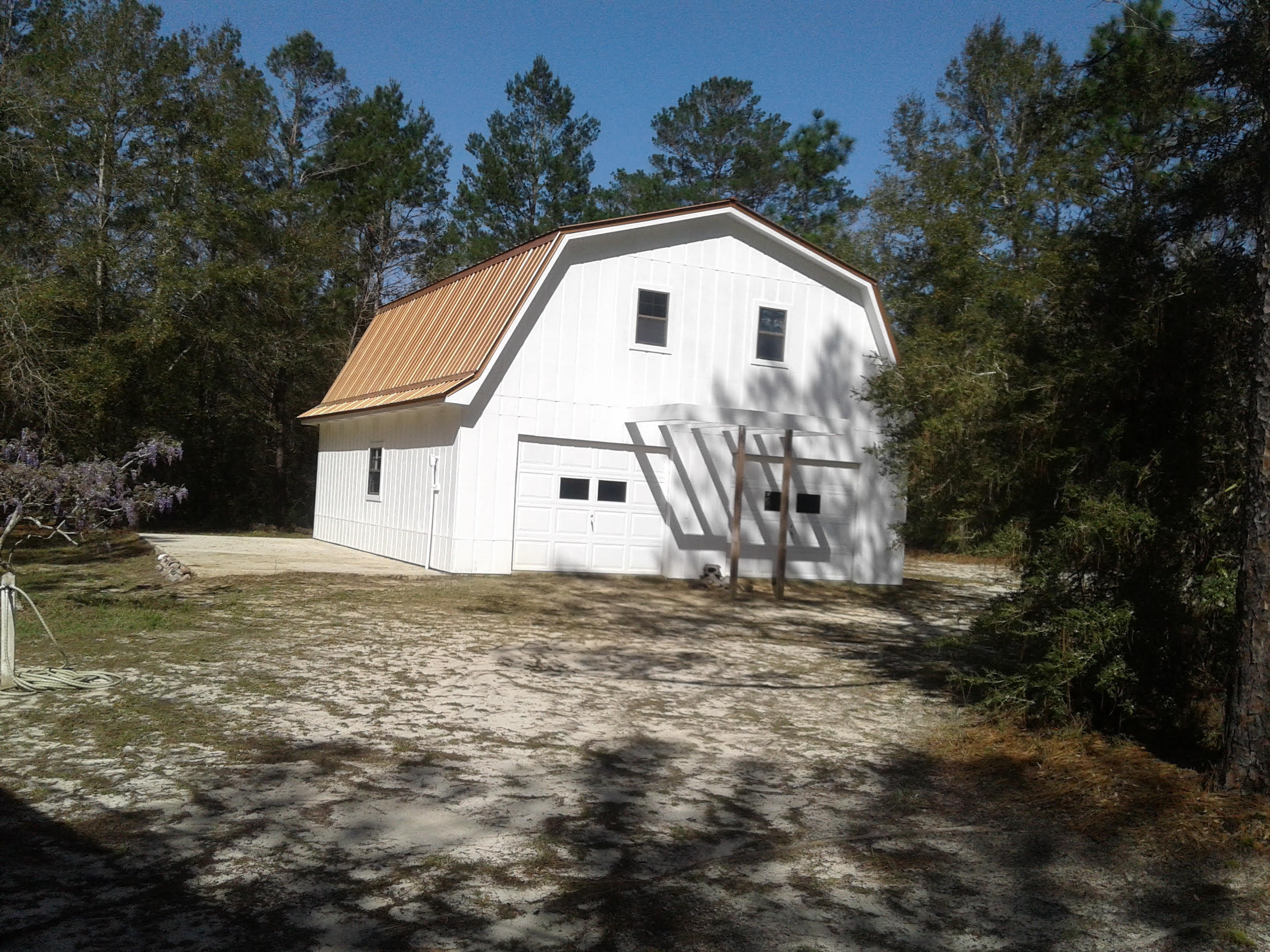 3910 Bear Creek Road Crestview, FL 32539 - Photo 1 of 11 2 story barn
