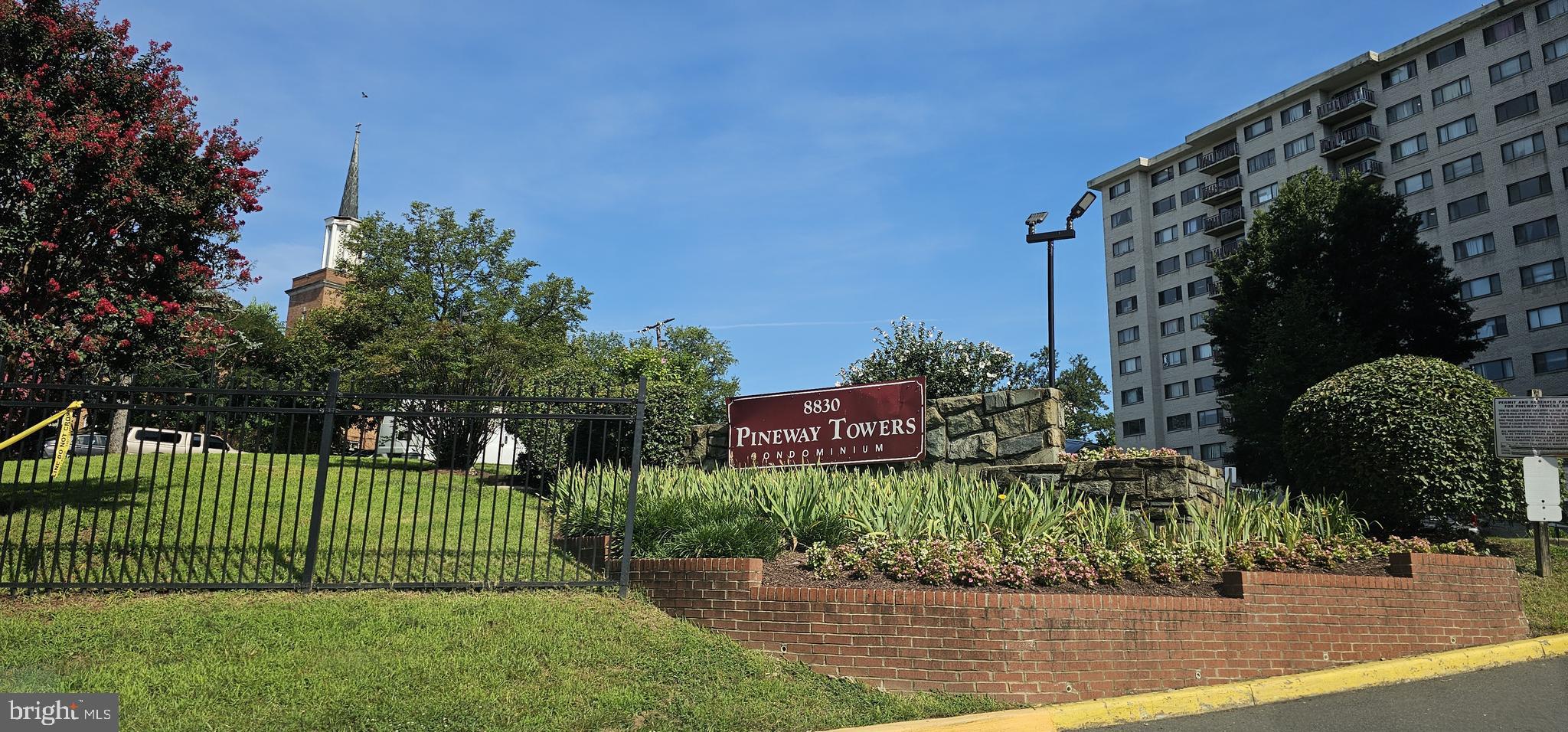 8830 Piney Branch Road, Unit 401 Silver Spring, MD 20903 - Photo 3 of 17 a view of a park with plants and trees