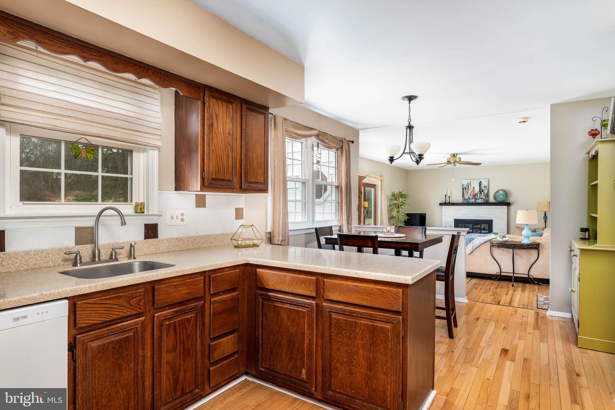 515 Cobbleskill Lane Exton, PA 19341 - Photo 11 of 34 Kitchen View to Family Room