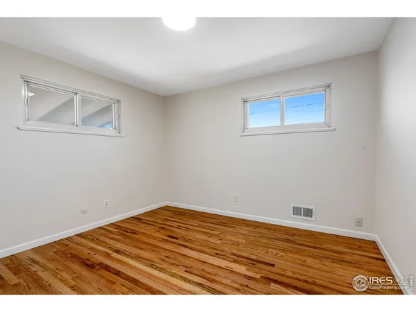 a view of empty room