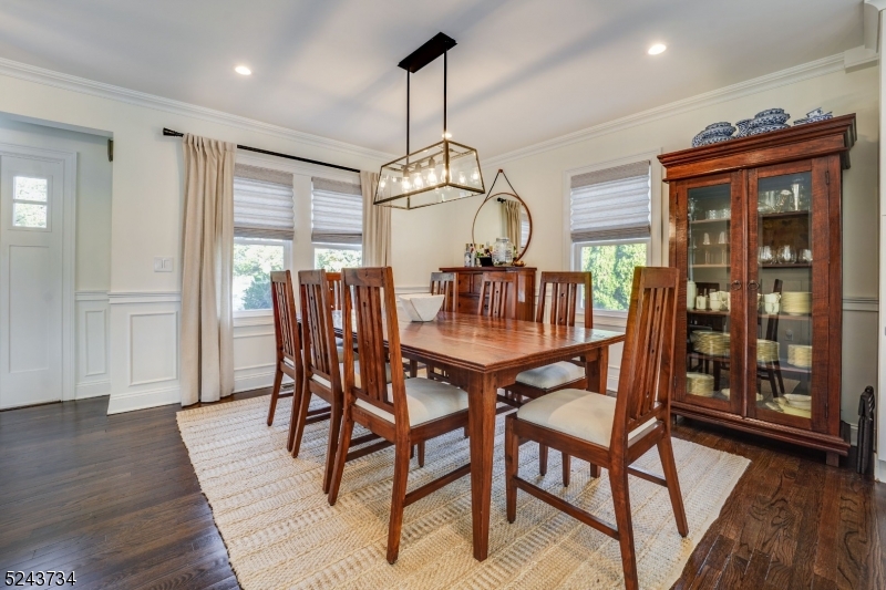 2 Loantaka Way Madison, NJ 07940 - Photo 12 of 50 a view of a dining room with furniture window and wooden floor