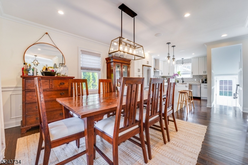 2 Loantaka Way Madison, NJ 07940 - Photo 13 of 50 a view of a dining room with furniture and wooden floor