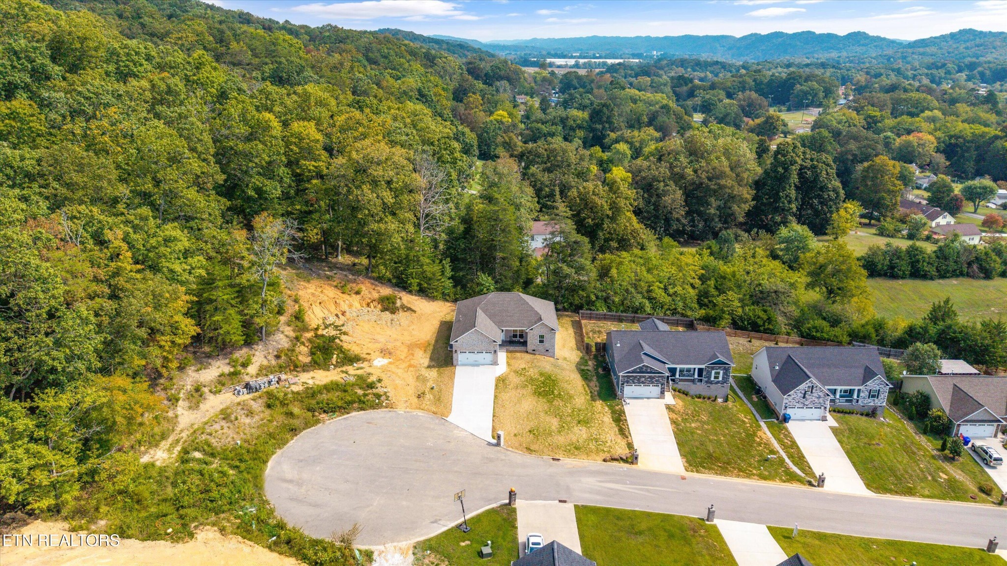 210 Daniel Morris Point Clinton, TN 37716 - Photo 37 of 45 an aerial view of swimming pool with a yard