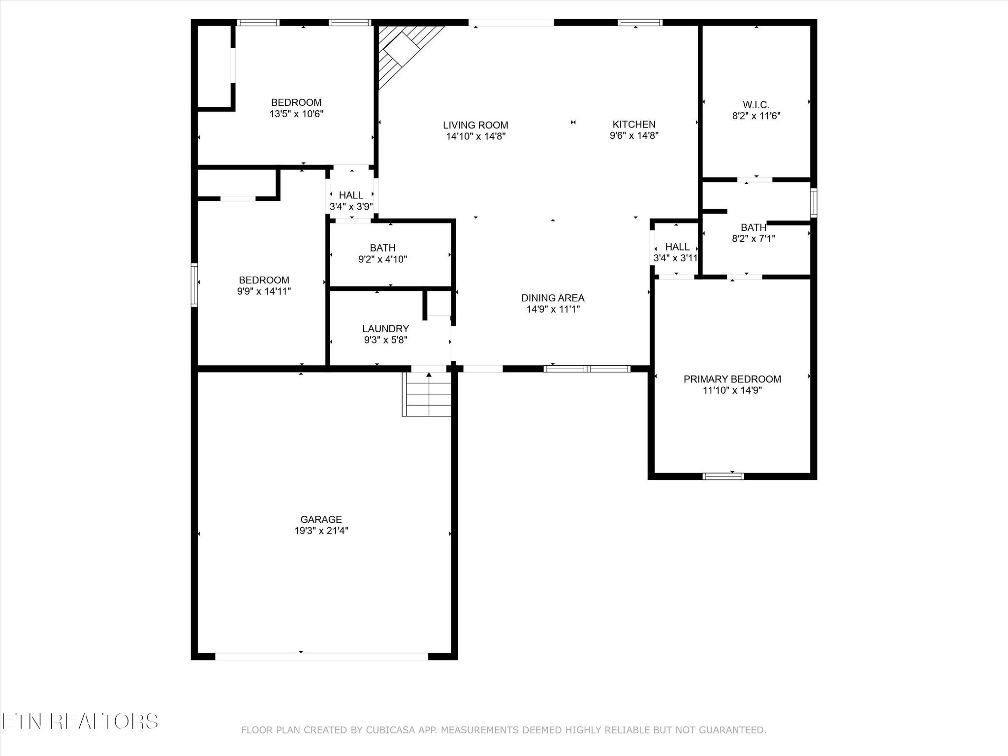 210 Daniel Morris Point Clinton, TN 37716 - Photo 45 of 45 a picture of a floor plan