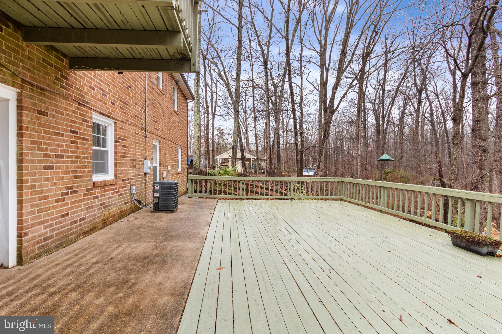 54 Richards Ferry Road Fredericksburg, VA 22406 - Photo 43 of 53 a view of a balcony with wooden floor and fence