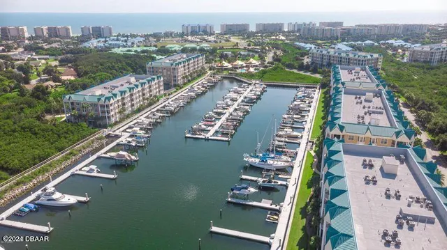 a view of a ocean with city