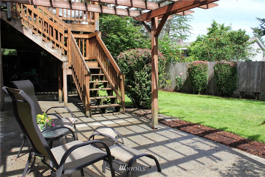 709 222nd Street Southwest Bothell, WA 98021 - Photo 26 of 38 a view of outdoor space yard deck patio and outdoor seating