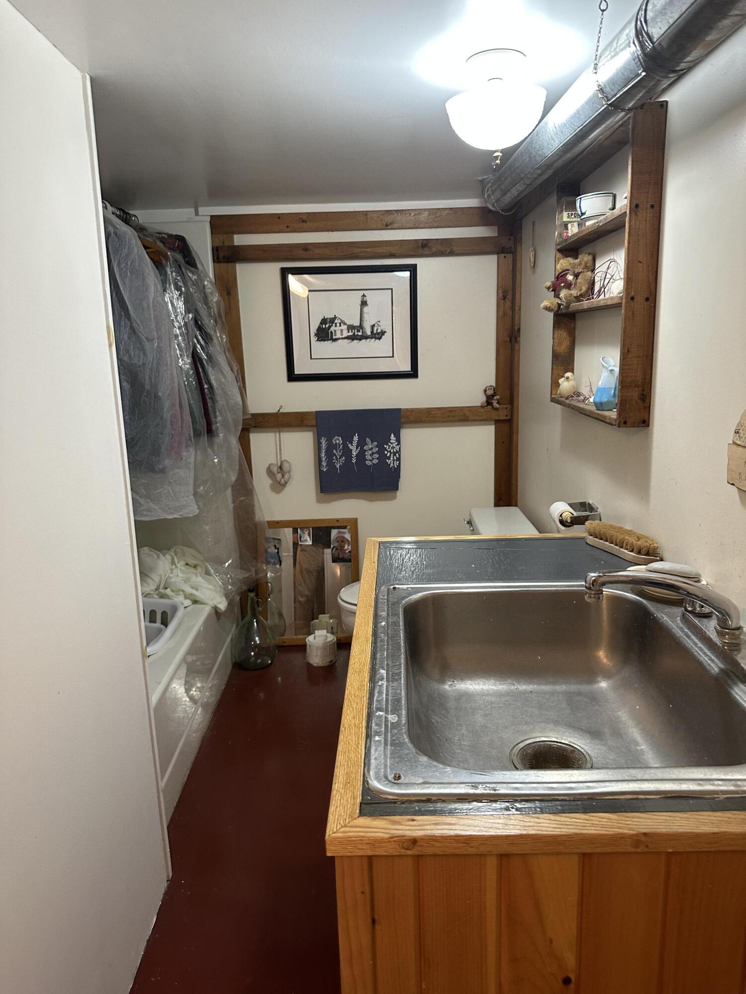 74 Garland Road Dixmont, ME 04932 - Photo 36 of 40 Basement bath 2