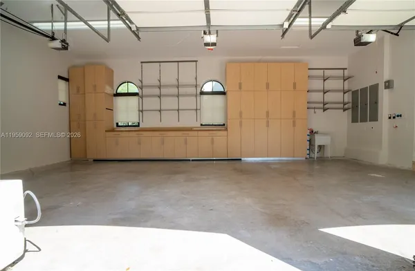 a view of a storage & utility room